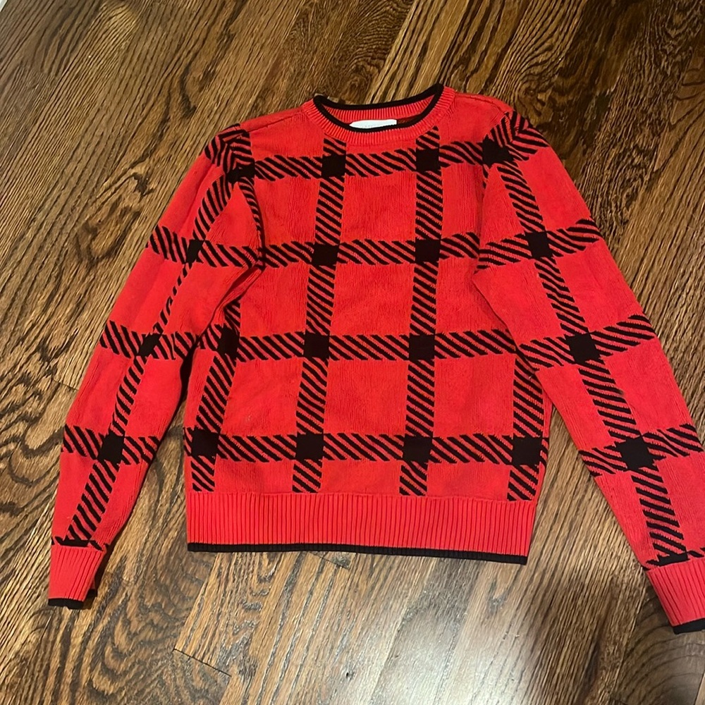Charter club red sweater size medium girls